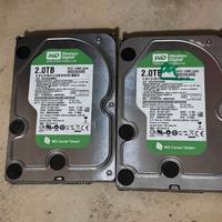 2 Hard Disk SATA 3.5 Western Digital da 2TB