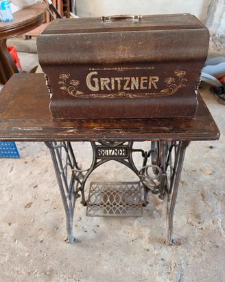 Antica Macchina da Cucire d'Epoca GRITZNER 