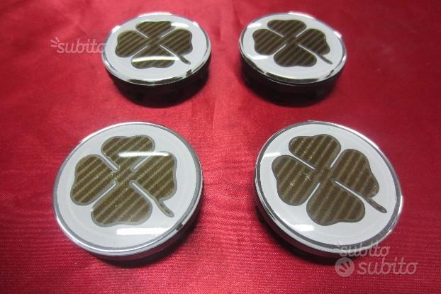 LGFDC 4 Pezzi Auto Emblema Coprimozzo Ruota Centrale Coprimozzo - Foto 7