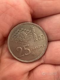 Moneta mondiali Spagna 1980