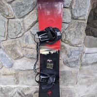 Snowboard Rossignol + attacchi Union