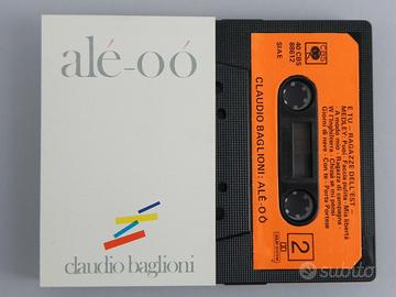 Claudio Baglioni Alé-oo musicassetta MC TAPE CBS D