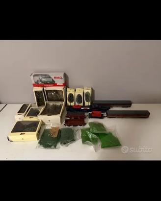Set carrozze e articoli per paesaggio lima e Piko