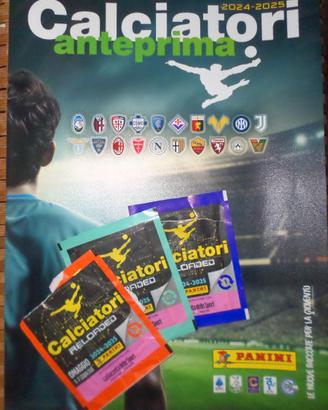 Calciatori panini 24 25 figurine reloaded album