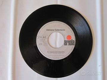 Disco vinile 45 giri Adriano Celentano, Viola / Se