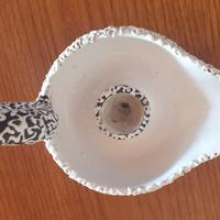 Portacandela in ceramica Deruta