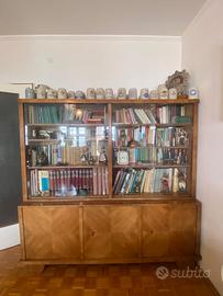 Mobile libreria anni ‘20 con vetrina