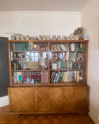 Mobile libreria anni ‘20 con vetrina