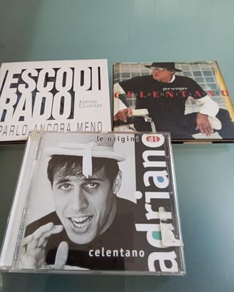 Adriano Celentano: tre CD.