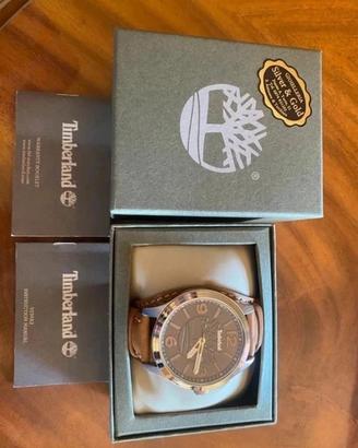 Orologio Timberland con cinturino in cuoio