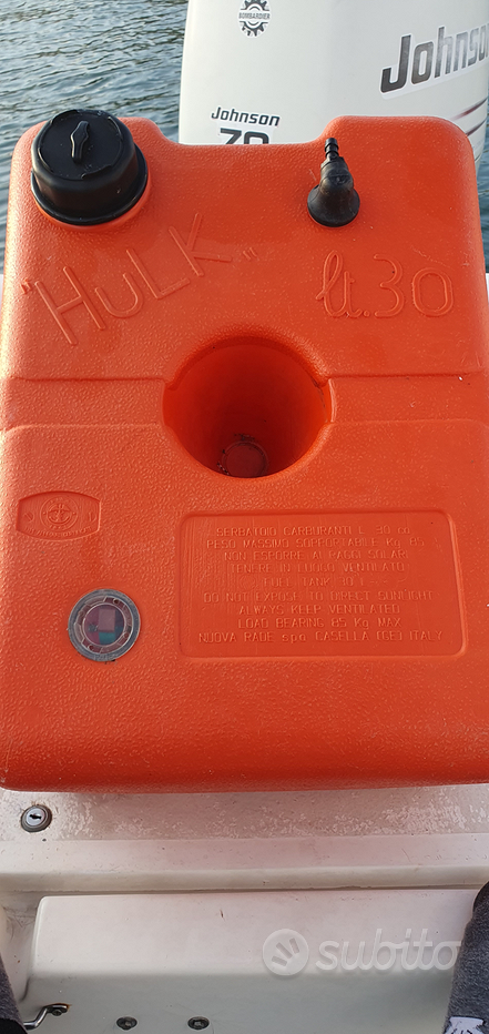 Tanica Carburante Hulk Per Barche - Con Filtro Integrato E Rubinetto Girevole, Capacità 20 Litri - Foto 8