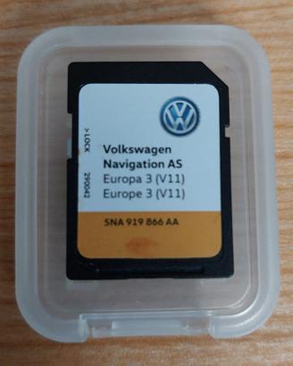 Schedina SD per navigatori volkswagen AS