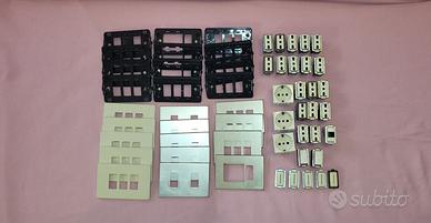 Bticino serie Magic prese bipasso scuko pulsanti