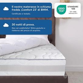 Materasso matrimoniale  ortopedico 160x200