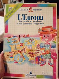 gioco in scatola    L'Europa della Clementoni 