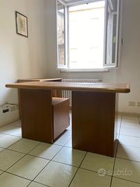 Scrivania legno massello