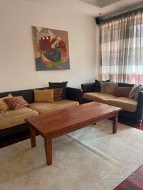 2 divani in pelle