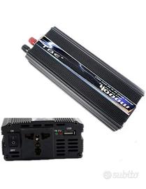 POWER INVERTER 4000W PRESA USB TRASFORMATORE CAMP