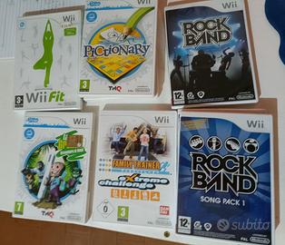 Giochi Wii Rock Band, Dood, Pictionary, Wii Fit