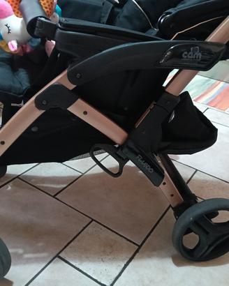 trio cam fluido più base isofix auto per ovetto