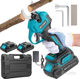 Forbici Elettriche con 2 Batterie 2.0Ah