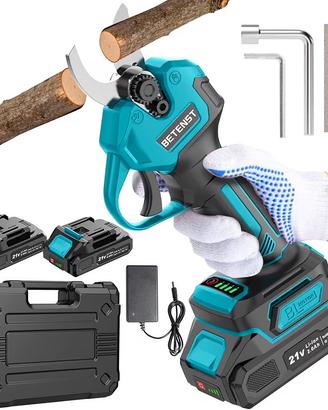 Forbici Elettriche con 2 Batterie 2.0Ah