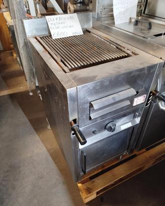 Griglia a pietra lavica a metano