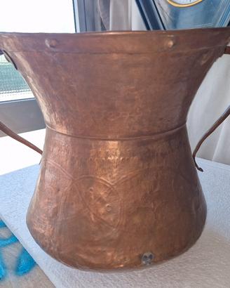 vaso antico rame 