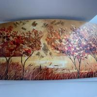 Quadro curvo decorativo