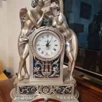 Orologio da tavolo in Argento