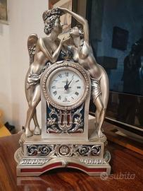 Orologio da tavolo in Argento