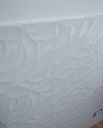 piastrelle bianche effetto moderno 60x30