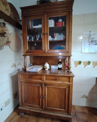 credenza a doppio corpo 113x51 h230