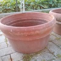 VASI grandi in TERRACOTTA sono 3 molto robusti