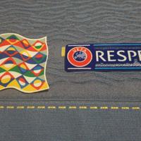 Toppa / Patch UEFA Nations League flag + Respect