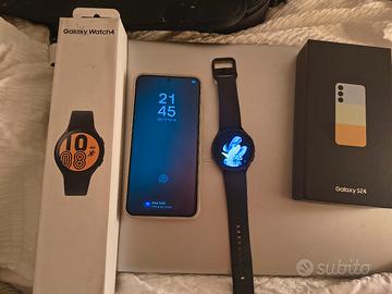 Samsung Galaxy S24 +Watch4 