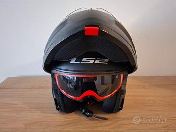 Casco Modulare LS2 Strobe II   Nero Opaco