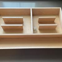 PORTA POSATE IN LEGNO MASSELLO –piu omaggio