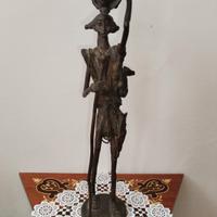 Scultura in bronzo Africana pezzo unico