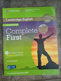 Complete First Student's Book without answers