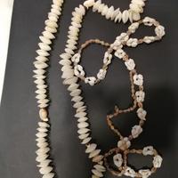 collane di conchiglie vere