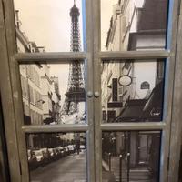 quadro finestra in legno della “maison du monde”