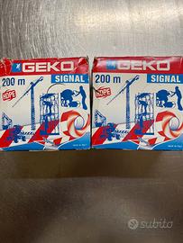 nastro bianco/rosso da cantiere – 200m x 70mm