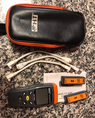 Tester per cavi di rete LAN HT Italia