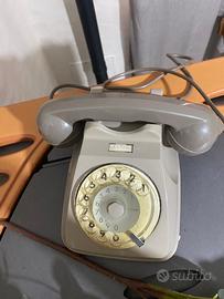 Telefono SIP Italtel S62 a disco anni ’70