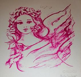 Disegno su carta spessa beige