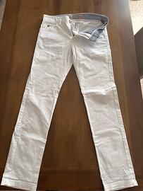 Jeans bianco Cotton & Silk uomo taglia 44
