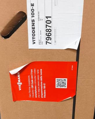 Caldaia Viessmann Vitodens 100‑E – NUOVA, IM