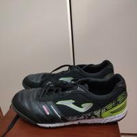 Scarpe Calcetto Joma MUNDIAL piel nere, numero 43