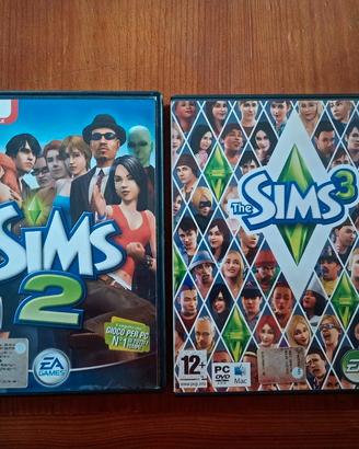 the Sims 2 e 3
